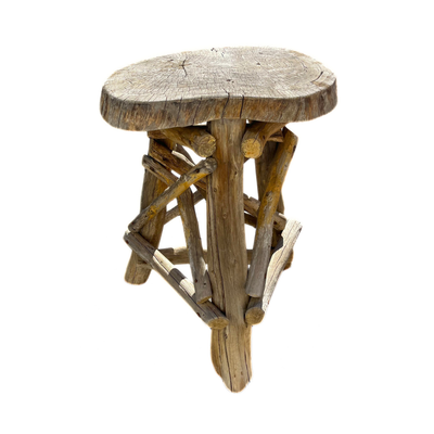 Folk Art Side Table